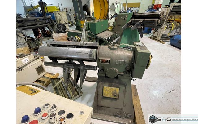 6000 lbs. x 30" wide Littell Pull Off Coil Reel Model #60-30 For Sale