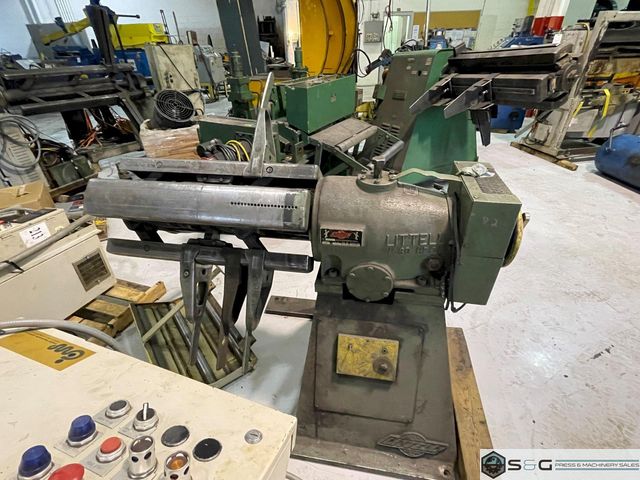 6000 lbs. x 30" wide Littell Pull Off Coil Reel Model #60-30 For Sale