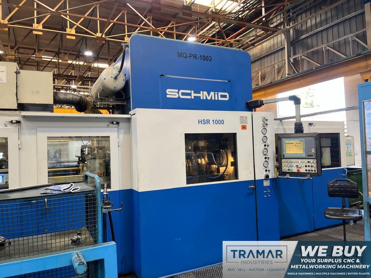 2007 Schmid 1000 Ton Fine Blanking Press Line For Sale