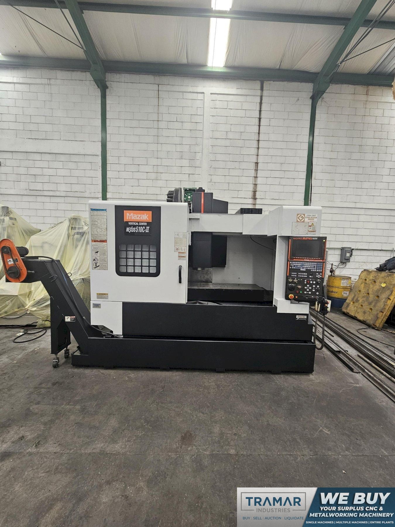 2008 Mazak VCN 510C-II Vertical Machining Center For Sale