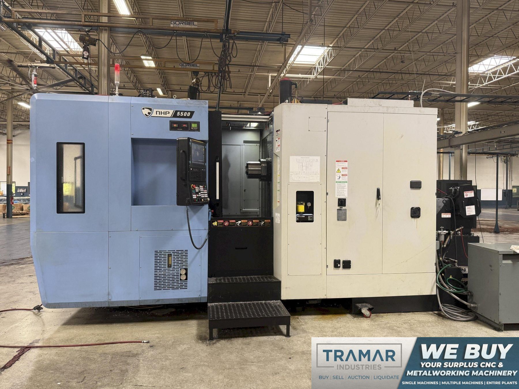 2023 DN Solutions NHP 5500 Used CNC Horizontal Machining Center For Sale