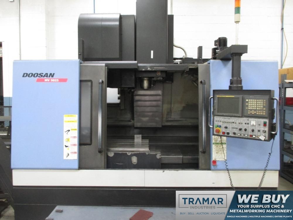 Doosan MV5025 Used CNC Vertical Machining Center For Sale - 2008