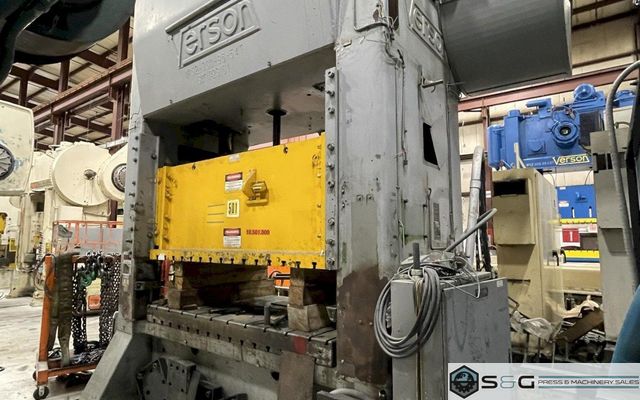 300 Ton Verson S2-300-96-54t Used Straight Side Mechanical Metal Stamping Press For Sale
