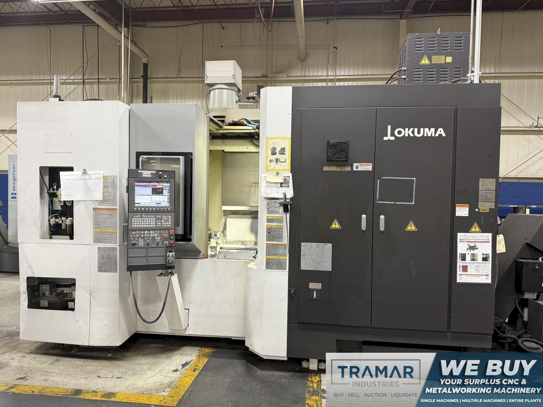 Okuma MB-5000H Used CNC Horizontal Machining Center For Sale, 2018