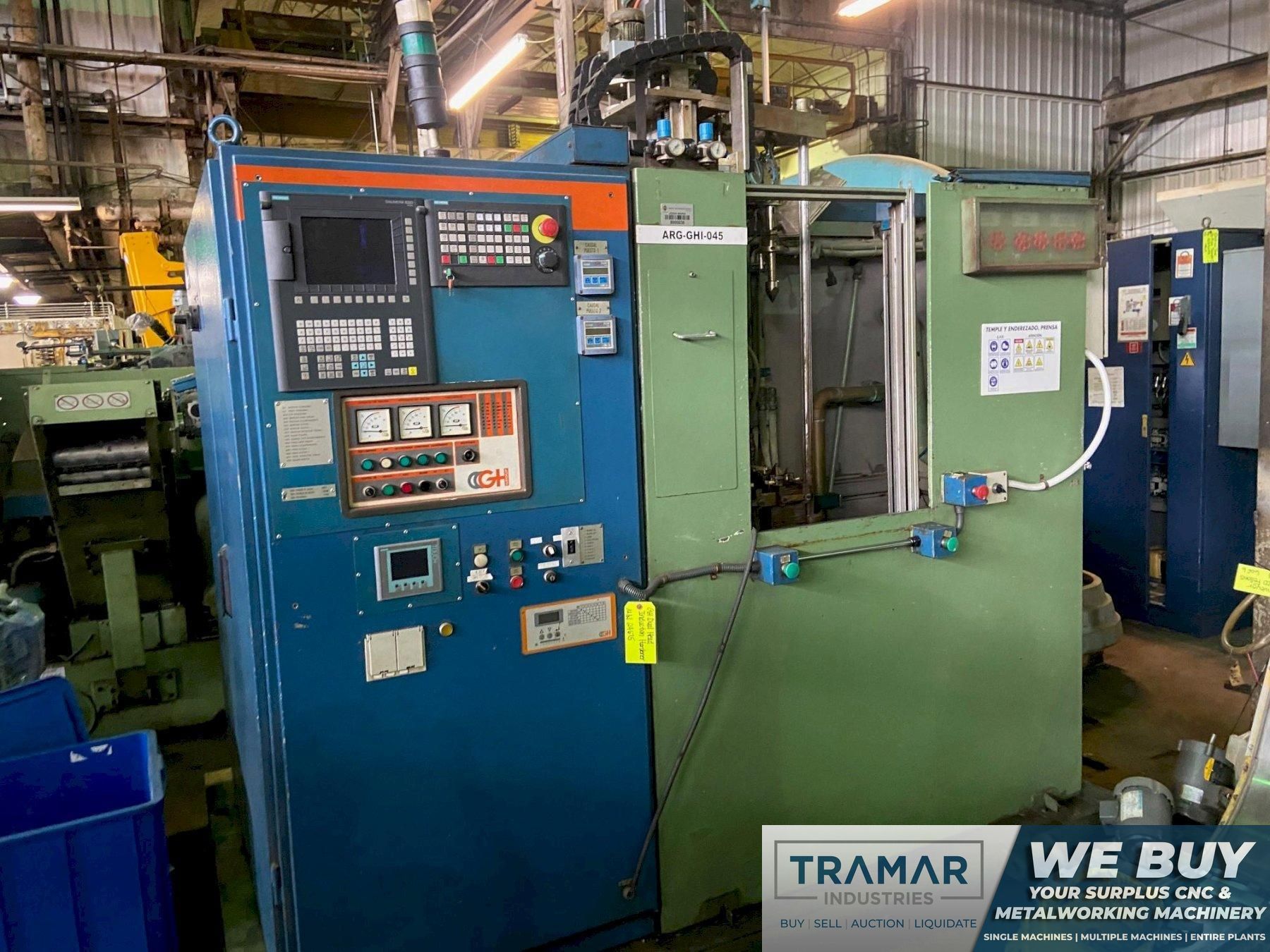 GH Electrothermia S.A. 100-SM Used CNC Induction Hardener For Sale