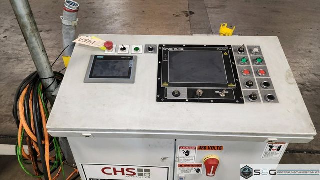 30" Mecon Cabinet Mounted Servo Feed, Model #600F301 with Updated Siemens Controls in 2021!