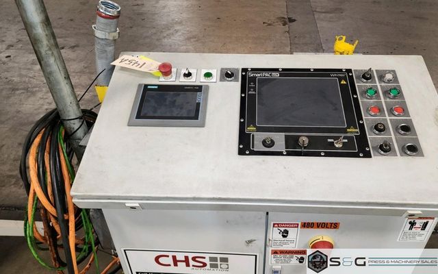 30" Mecon Cabinet Mounted Servo Feed, Model #600F301 with Updated Siemens Controls in 2021!