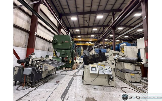 30,000 lbs. x 72" Wide  COOPER WEYMOUTH PETERSON Servo Coil Feed Line For Sale - Good Condition!