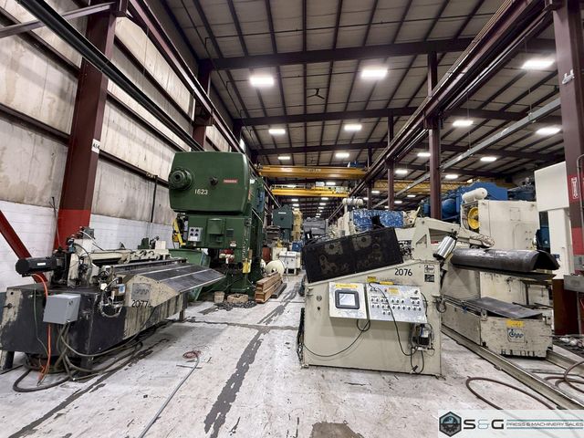 30,000 lbs. x 72" Wide  COOPER WEYMOUTH PETERSON Servo Coil Feed Line For Sale - Good Condition!