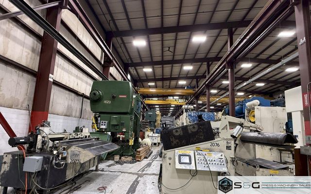 30,000 lbs. x 72" Wide  COOPER WEYMOUTH PETERSON Servo Coil Feed Line For Sale - Good Condition!