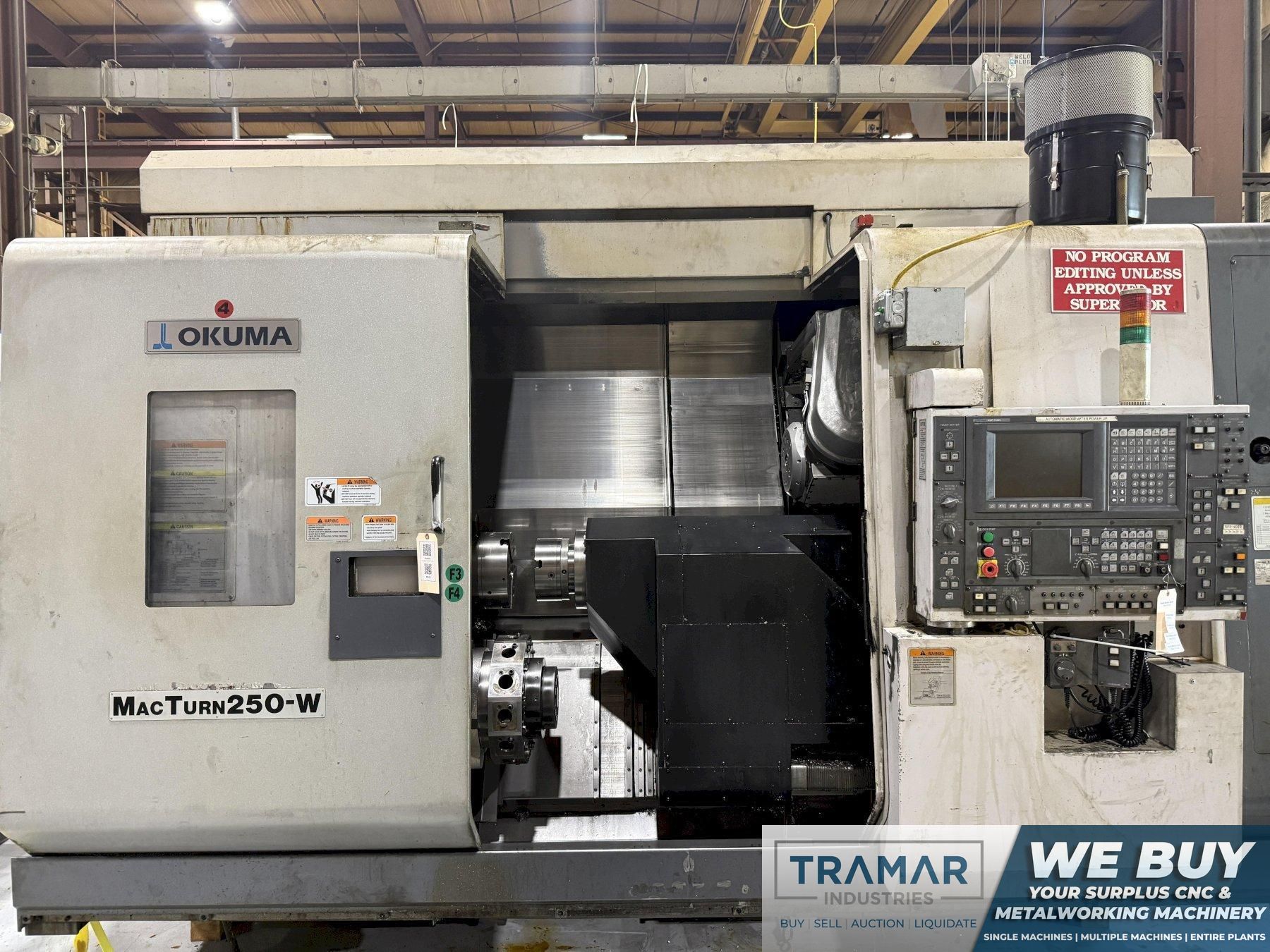 Used 2004 Okuma MacTurn 250W CNC Mill/Turn Lathe For Sale