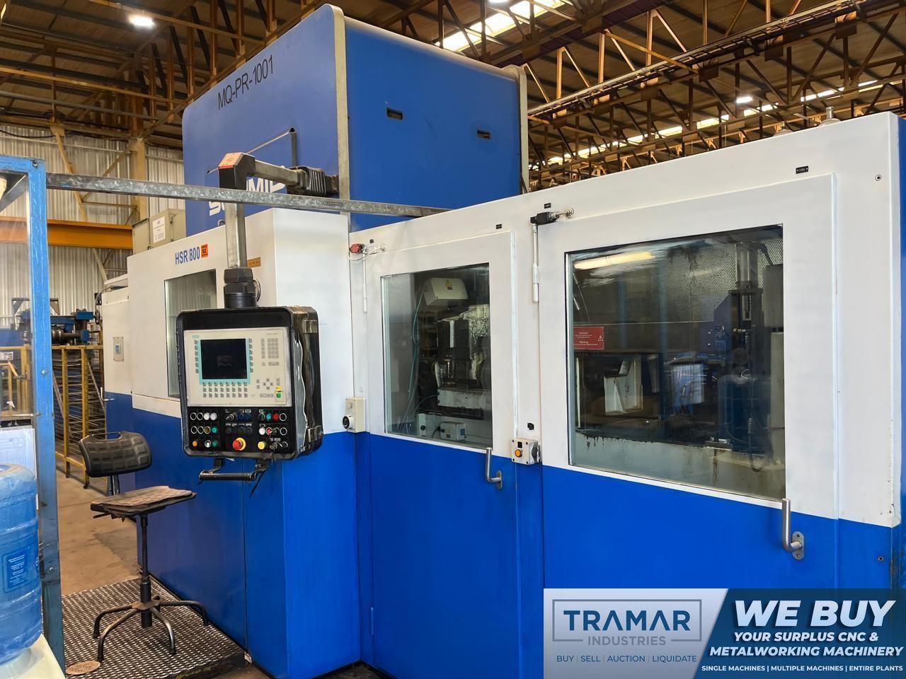 2002 800 Ton Schmid Fine Blanking Press Line