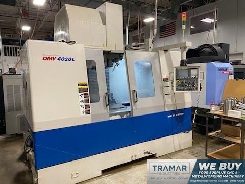 Doosan DMV-4020L CNC Vertical Machining Center For Sale - 2006