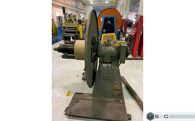 4000 lbs x 24" wide Littell Pull Off Coil Reel Model #40-24