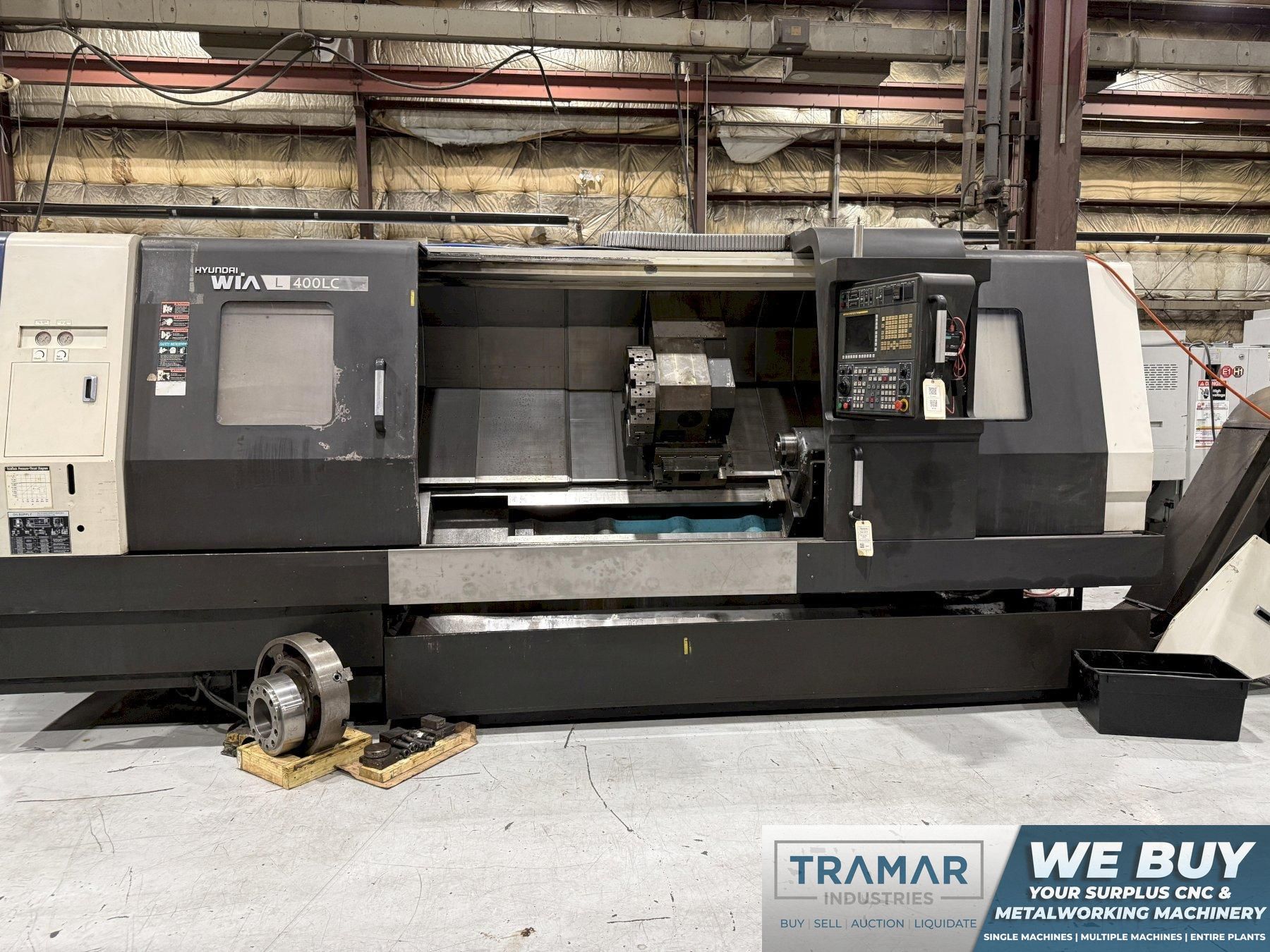 2012 Hyundai Wia L400LC Used CNC Lathe For Sale