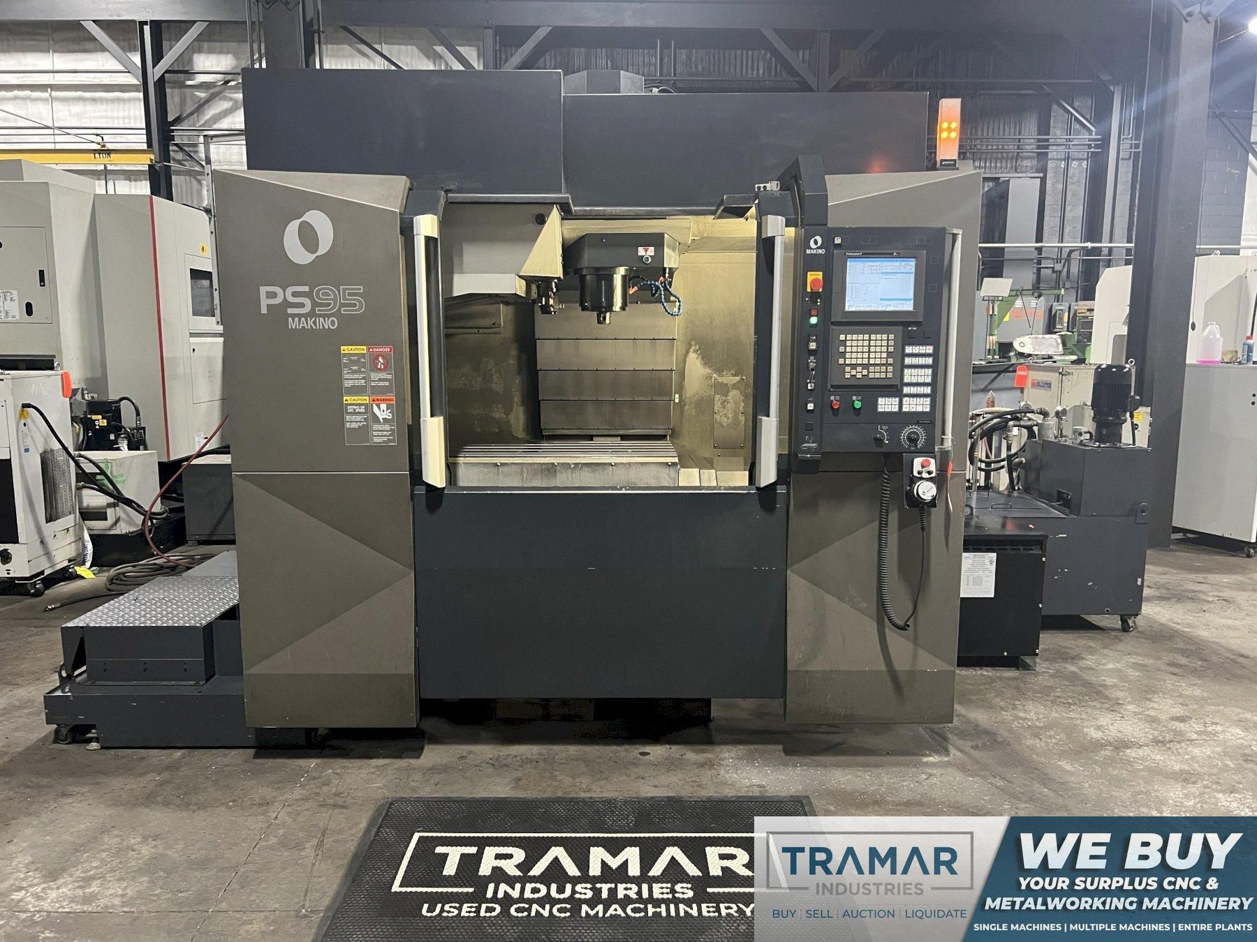 Makino PS95 Used CNC Vertical Machining Center For Sale - 2010