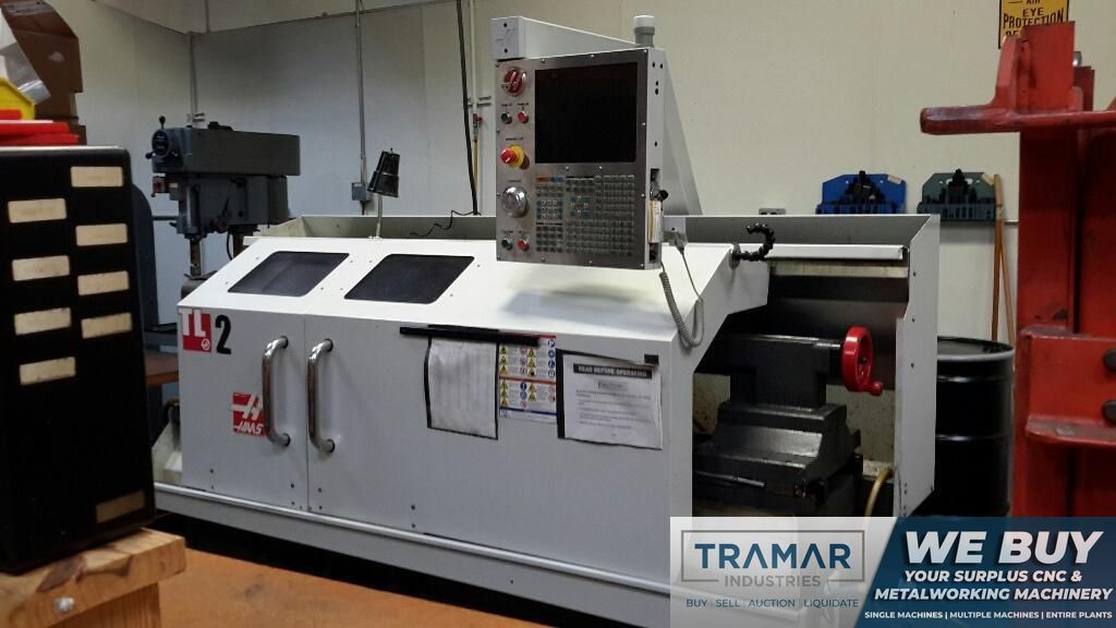 Haas TL-2 CNC Toolroom Lathe For Sale - 2012
