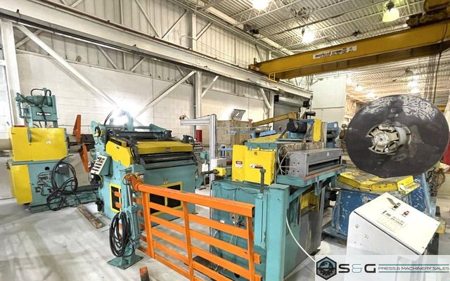 15,000 lbs x 42" Perfecto Servo Coil Feed Line