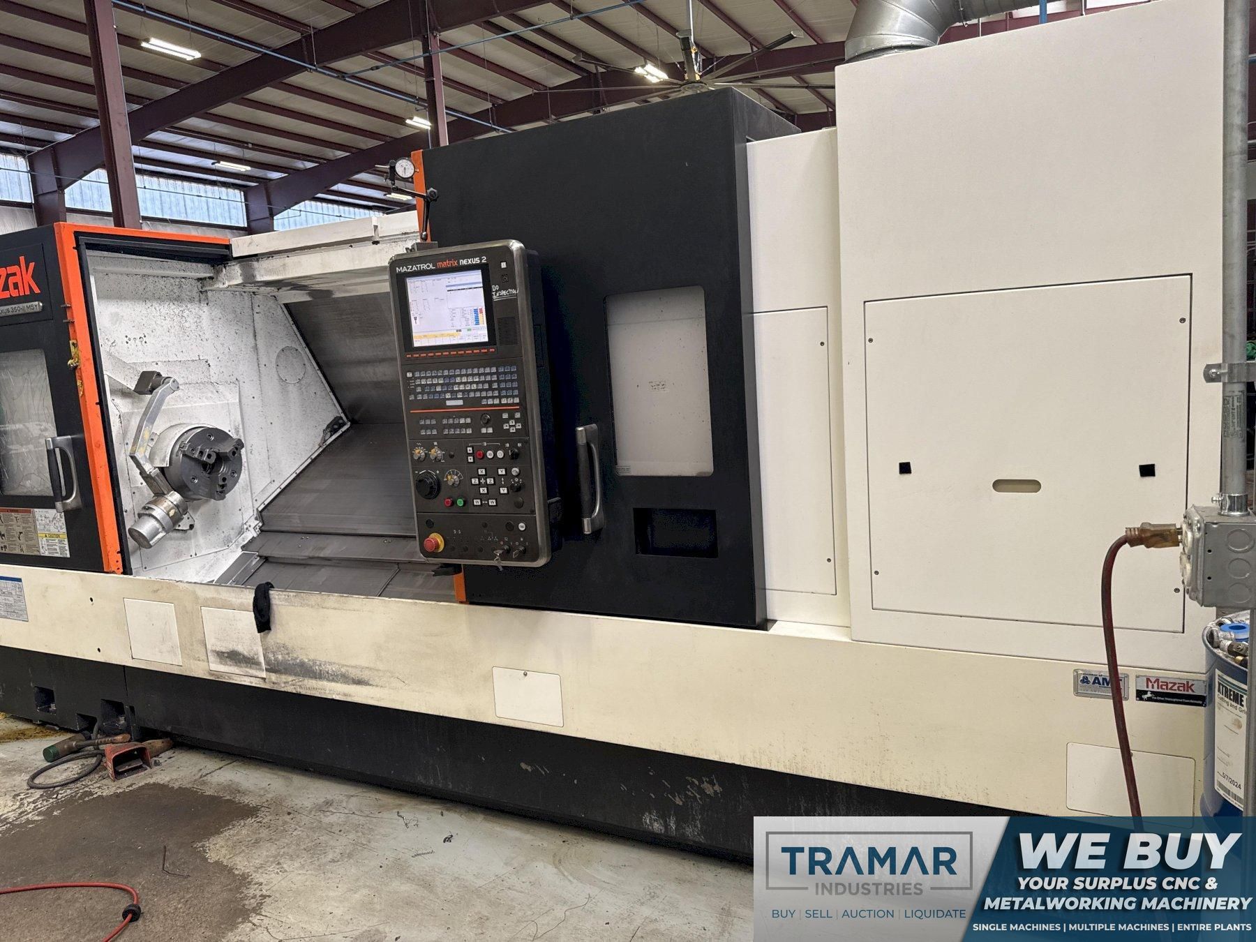 2014 Mazak QTN-350II MSY CNC Lathe For Sale