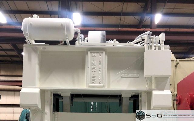 200 Ton MINSTER SC2-200-72-42 Hevi-stamper Straight Side Press