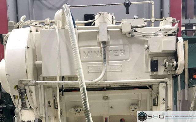 60 ton Minster P2-60-48 Piece-Maker Highspeed Press, New 1984