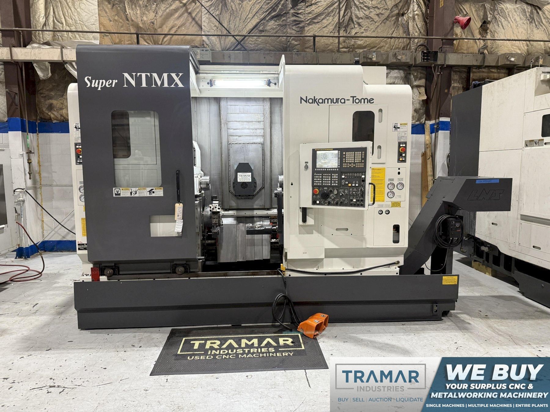 Used 2011 Nakamura Tome Super NTMX Multi-Tasking CNC Lathe For Sale
