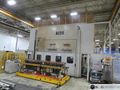 500 metric Ton Aida TMX-S2 Straight Side Double Crank Mechanical Progressive Die Metal Stamping Press, Year 1995