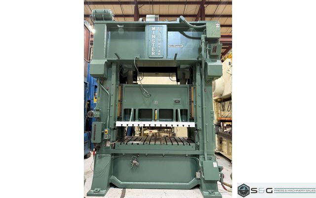 300-ton Minster E2-300-84-48 Hevi-Stamper Used Straight Side Stamping Press For Sale, Year 1981