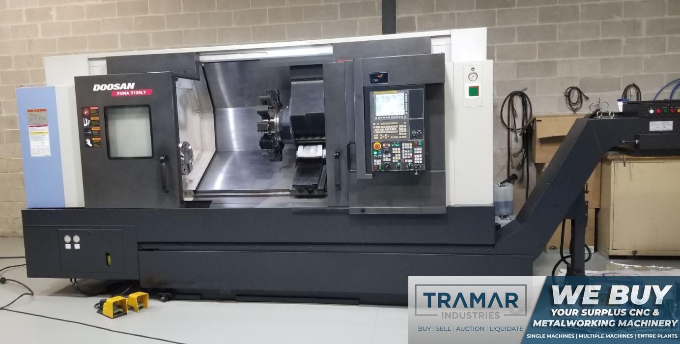 Doosan Puma 3100LY CNC Horizontal Lathe
