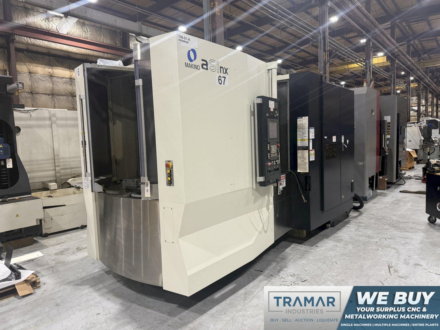 Used 2011 Makino a61nx Used CNC Horizontal Machining Center For Sale