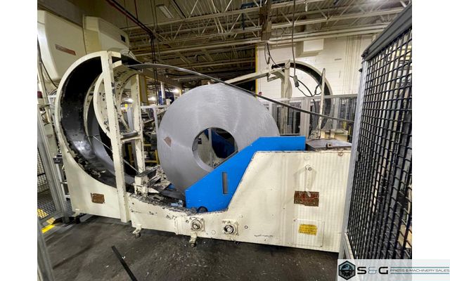 8000 lbs Feed Lease Reverse Loop Coil Cradle
