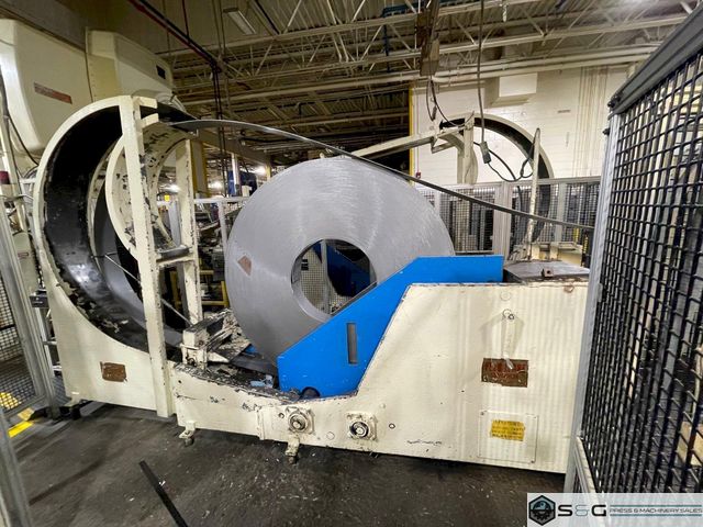 8000 lbs Feed Lease Reverse Loop Coil Cradle
