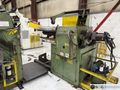 15,000 lbs. x 24" wide Feed Lease Coil Reel with Feed Lease Powered Straightener For Sale - Models PR-15M-42 and FLCC-24-76-7