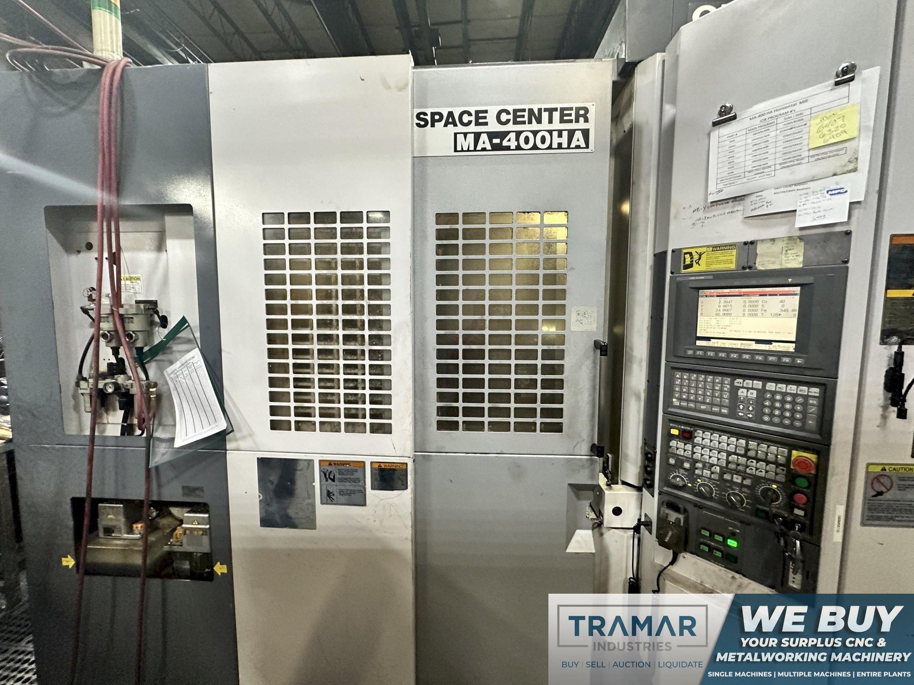 Okuma MA-400HA CNC Horizontal Machining Center For Sale - 2004
