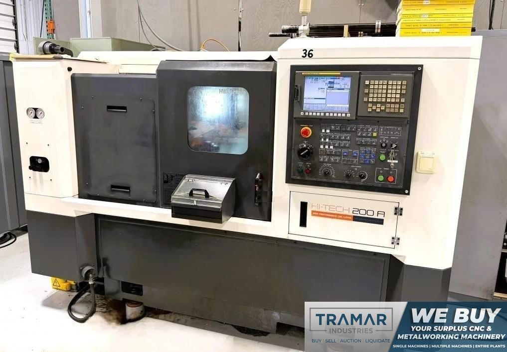 Used 2009 Hwacheon Hi-Tech 200a CNC Lathe For Sale