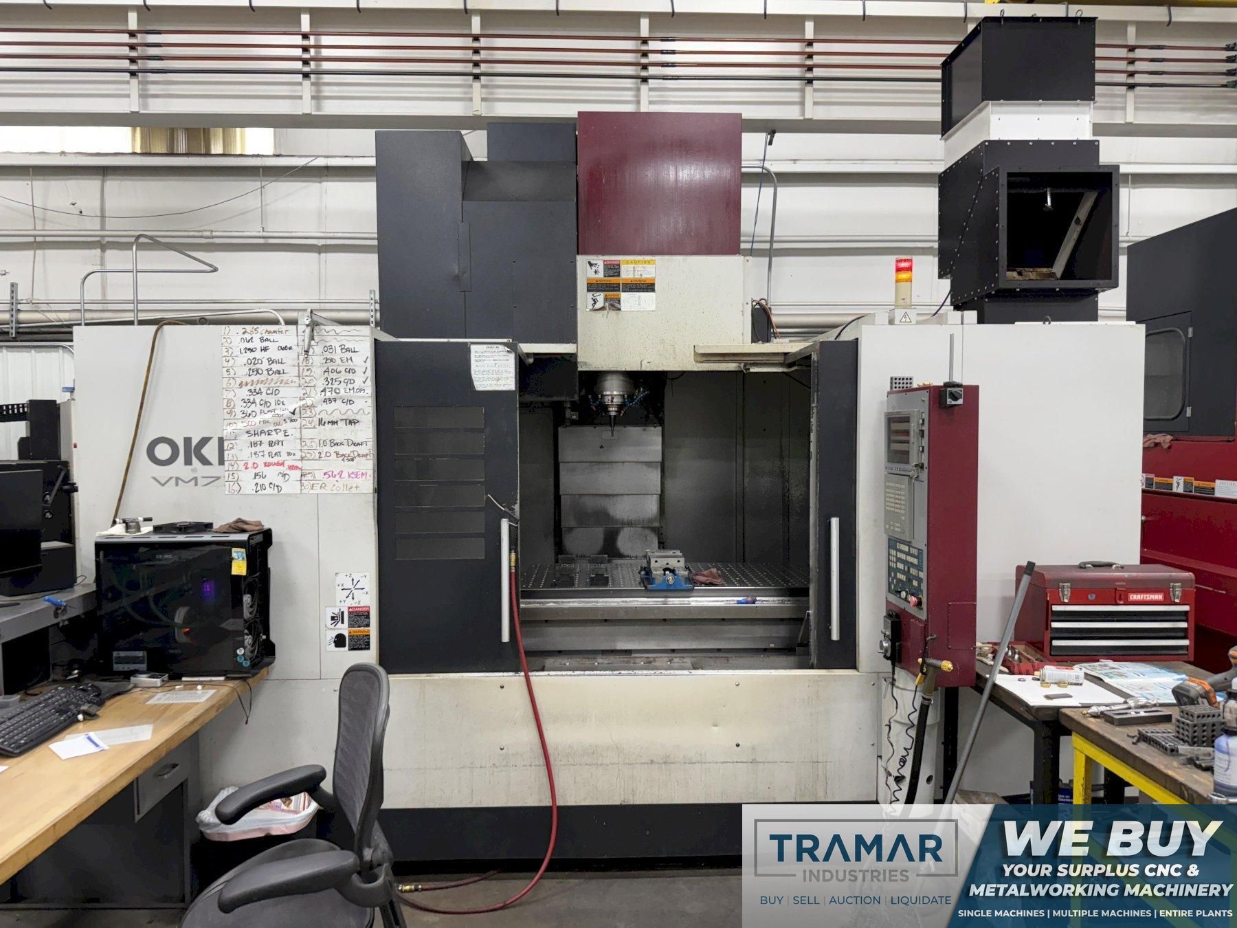 Used 2006 OKK VM7 III CNC Vertical Machining Center For Sale