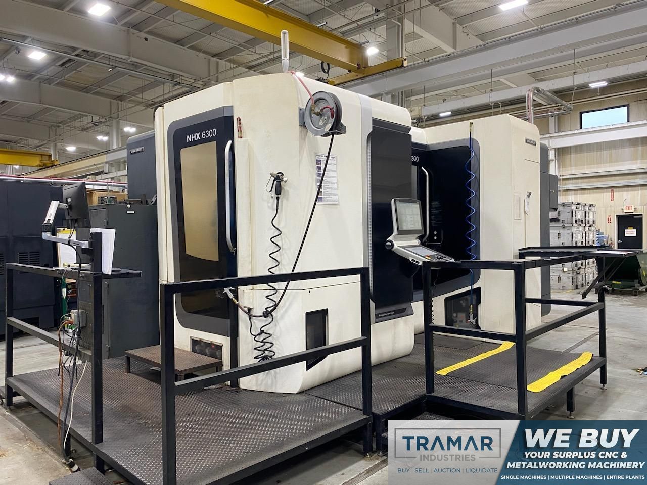 2018 DMG Mori NHX 6300 Gen 2 Used CNC Horizontal Machining Center For Sale