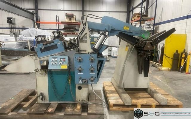 6000 lbs. x 12" Cooper Weymouth Peterson Servo Coil Feed Line For Metal Stamping, Heavy Duty Capacity For Sale!