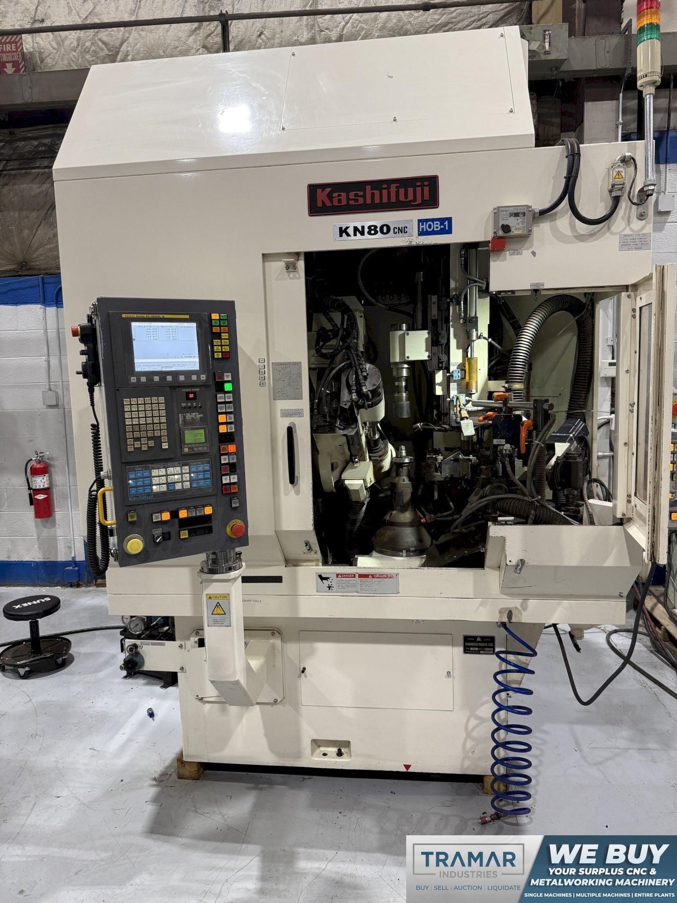 Kashifuji KN-80 Used CNC Gear Hobber For Sale - 2013