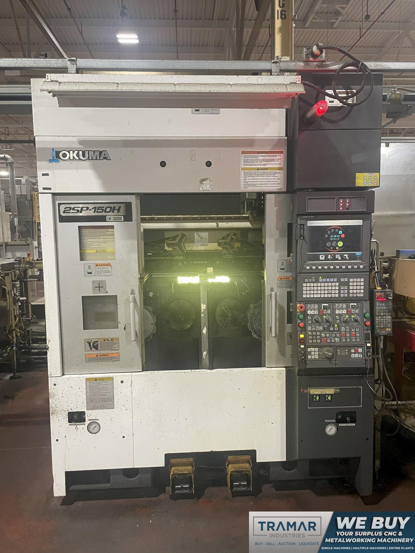 Okuma 2SP-150H Used CNC Lathe For Sale - 2015
