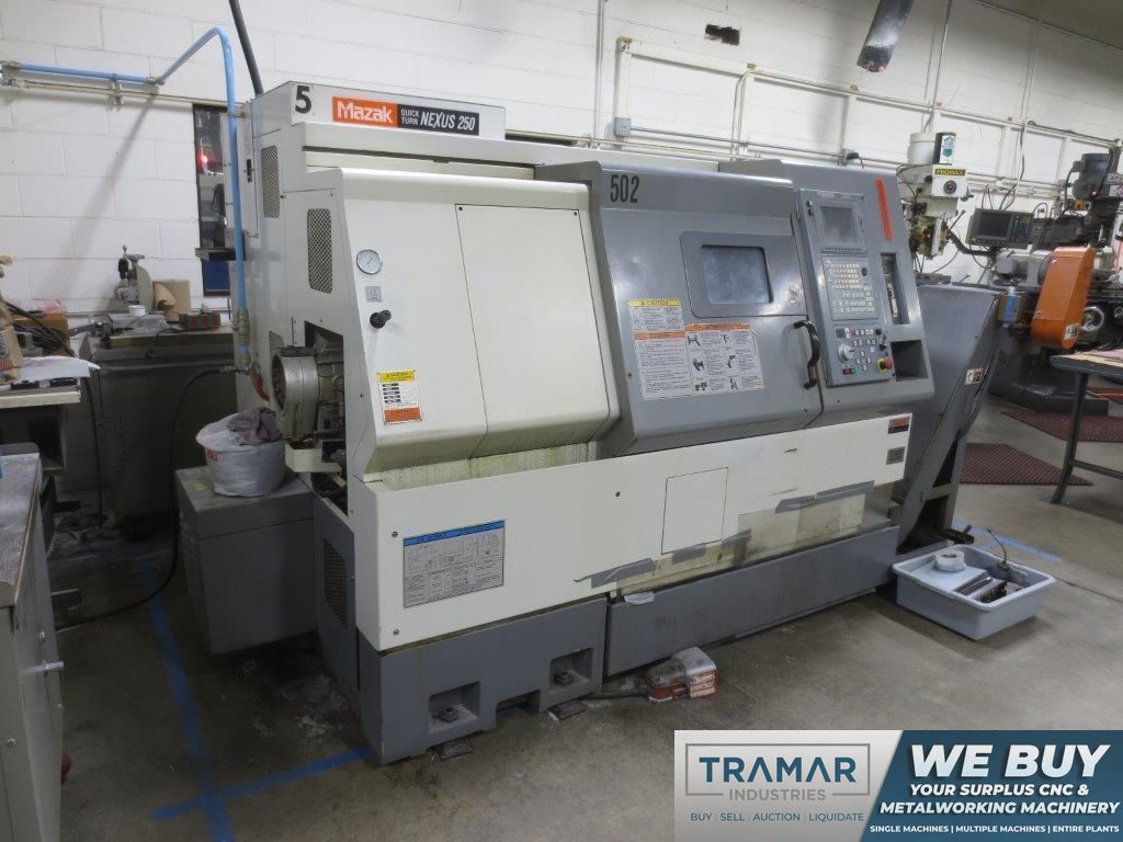 Mazak QTN-250 CNC Horizontal Lathe 2003