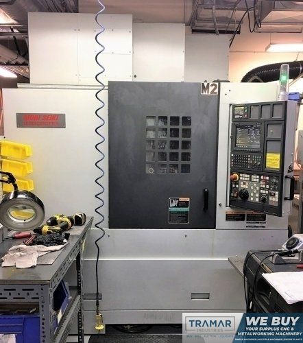 MORI SEIKI DURACENTER 5 CNC VERTICAL MACHINING CENTER w/MSX-501 Control, CTS, 10K Spindle, CT40 Taper, 31.5