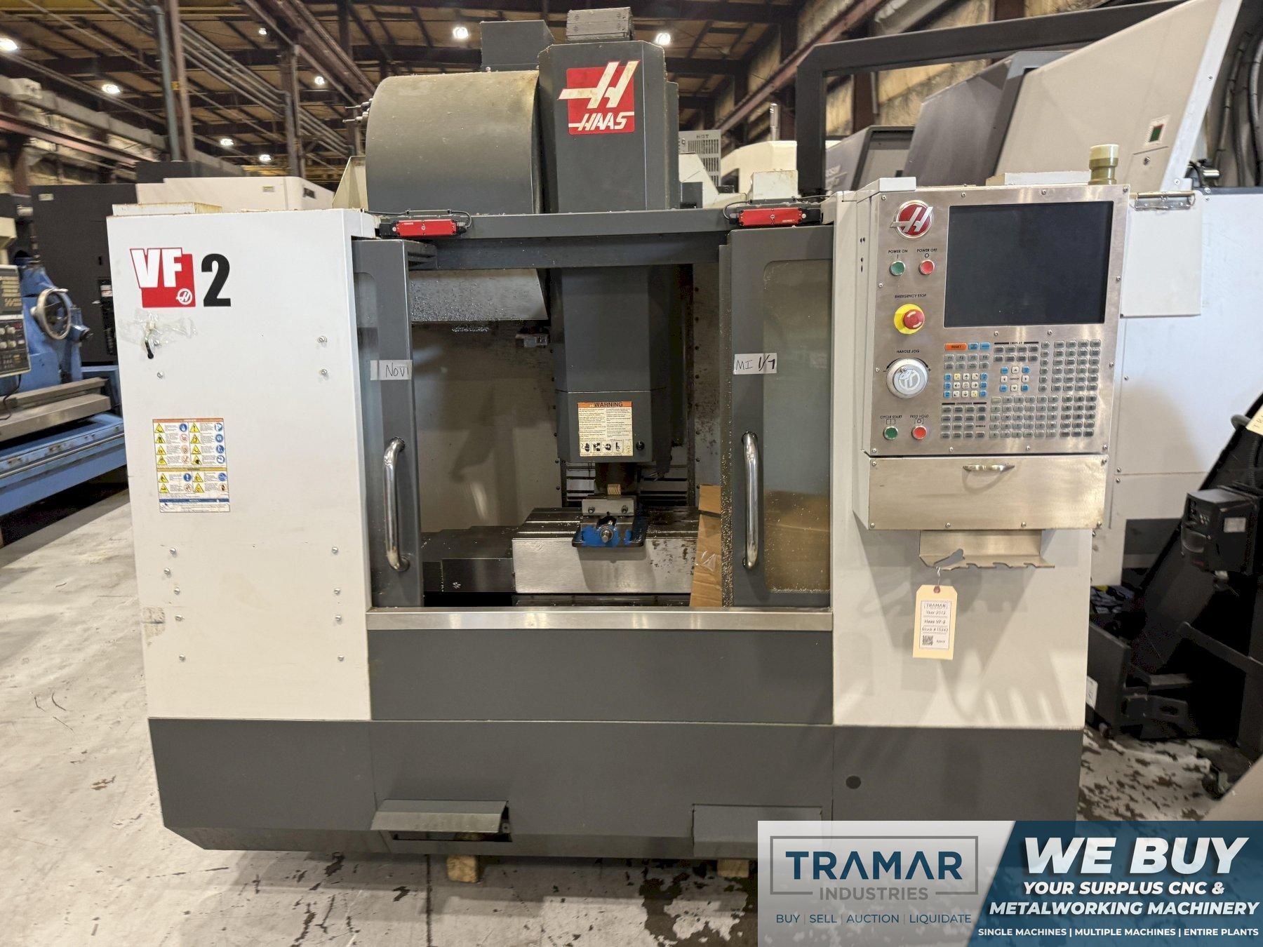 2012 Haas VF-2 Used CNC Vertical Machining Center For Sale