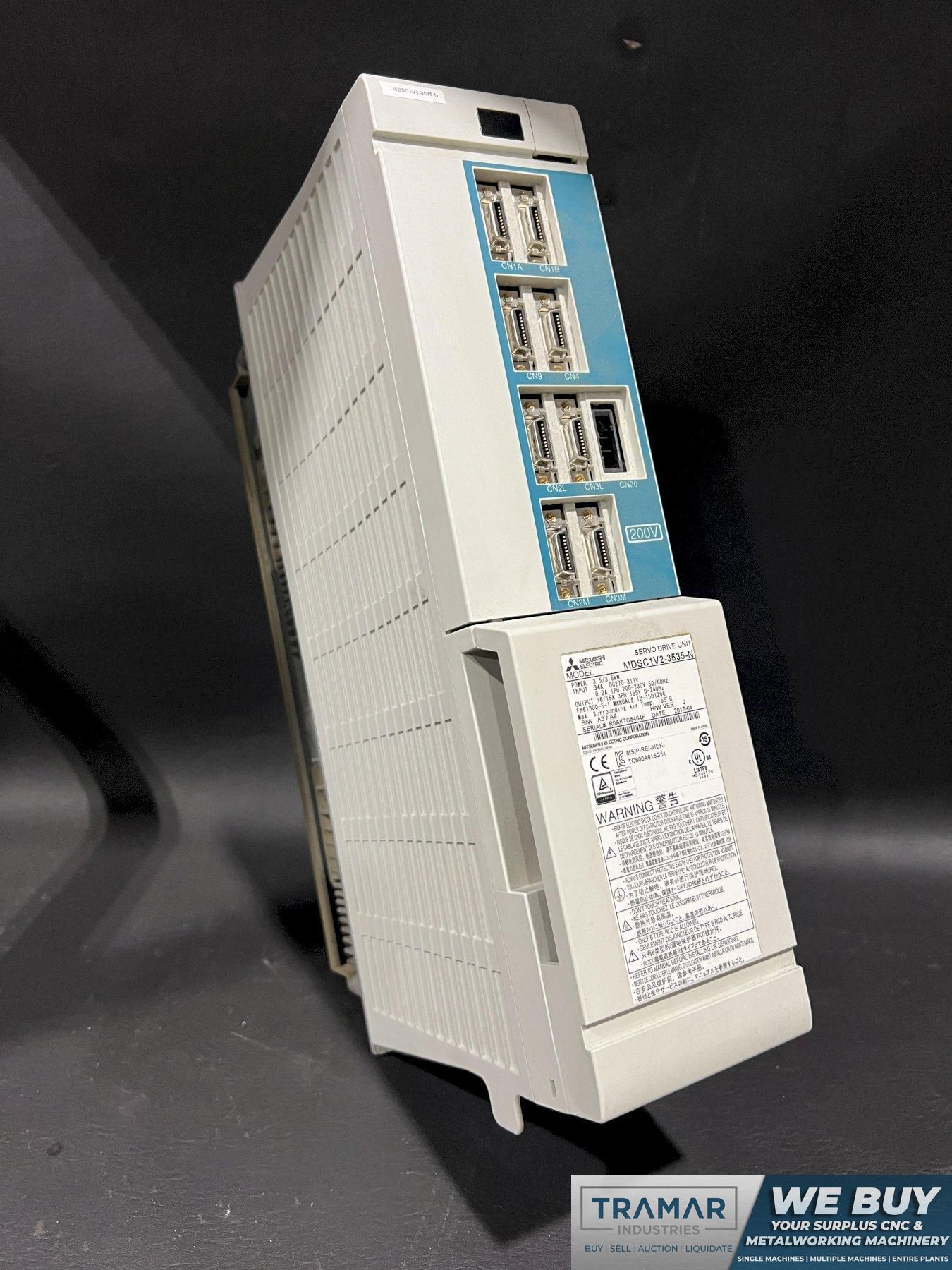 Mitsubishi CNC Servo Drive Unit MDS-C1-V2-3535-N MDSC1V23535N