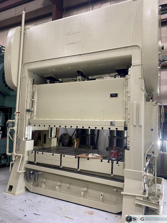 200 Ton BLISS SC2-200-96-48 Used Straight Side Mechanical Metal Stamping Press For Sale, Rebuild In Process!