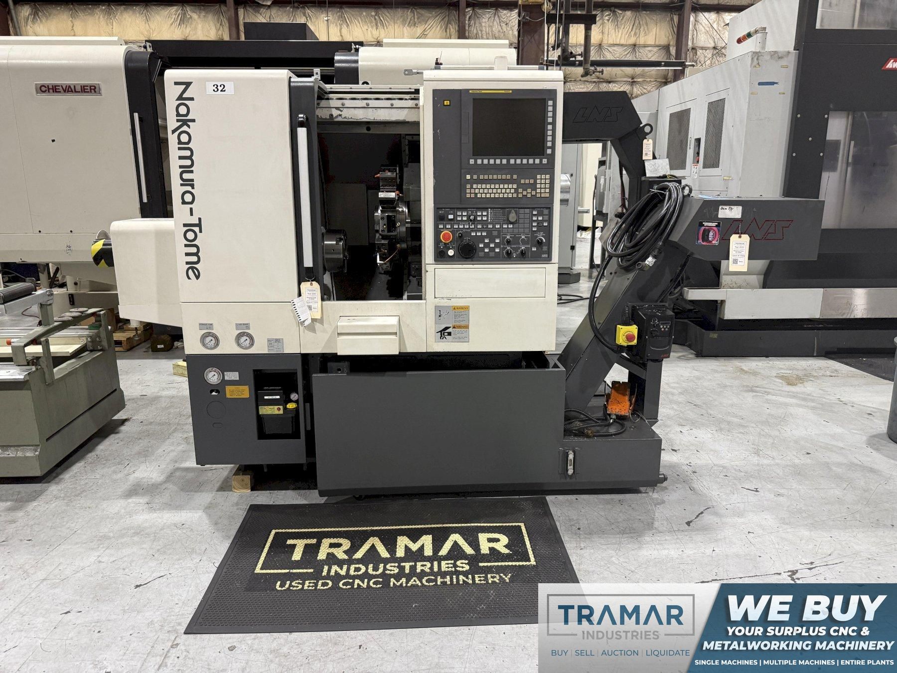 Used 2020 Nakamura Tome AS-200MY CNC Lathe For Sale