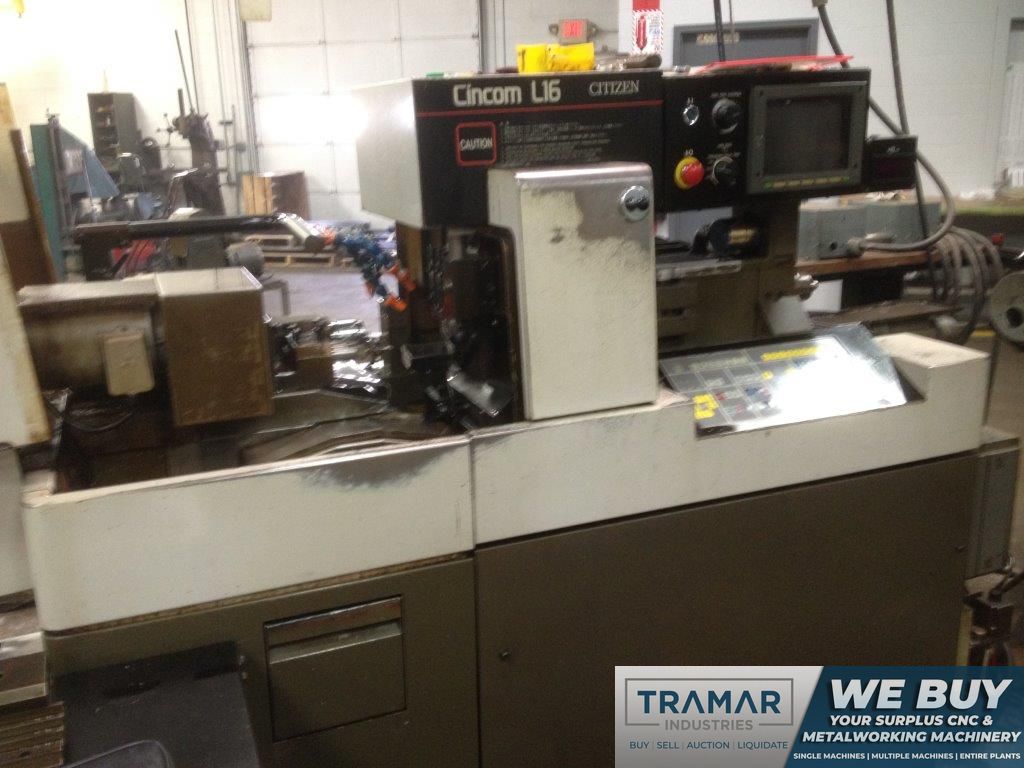 CITIZEN L16 VII CNC SWISS STYLE AUTOMATIC LATHE