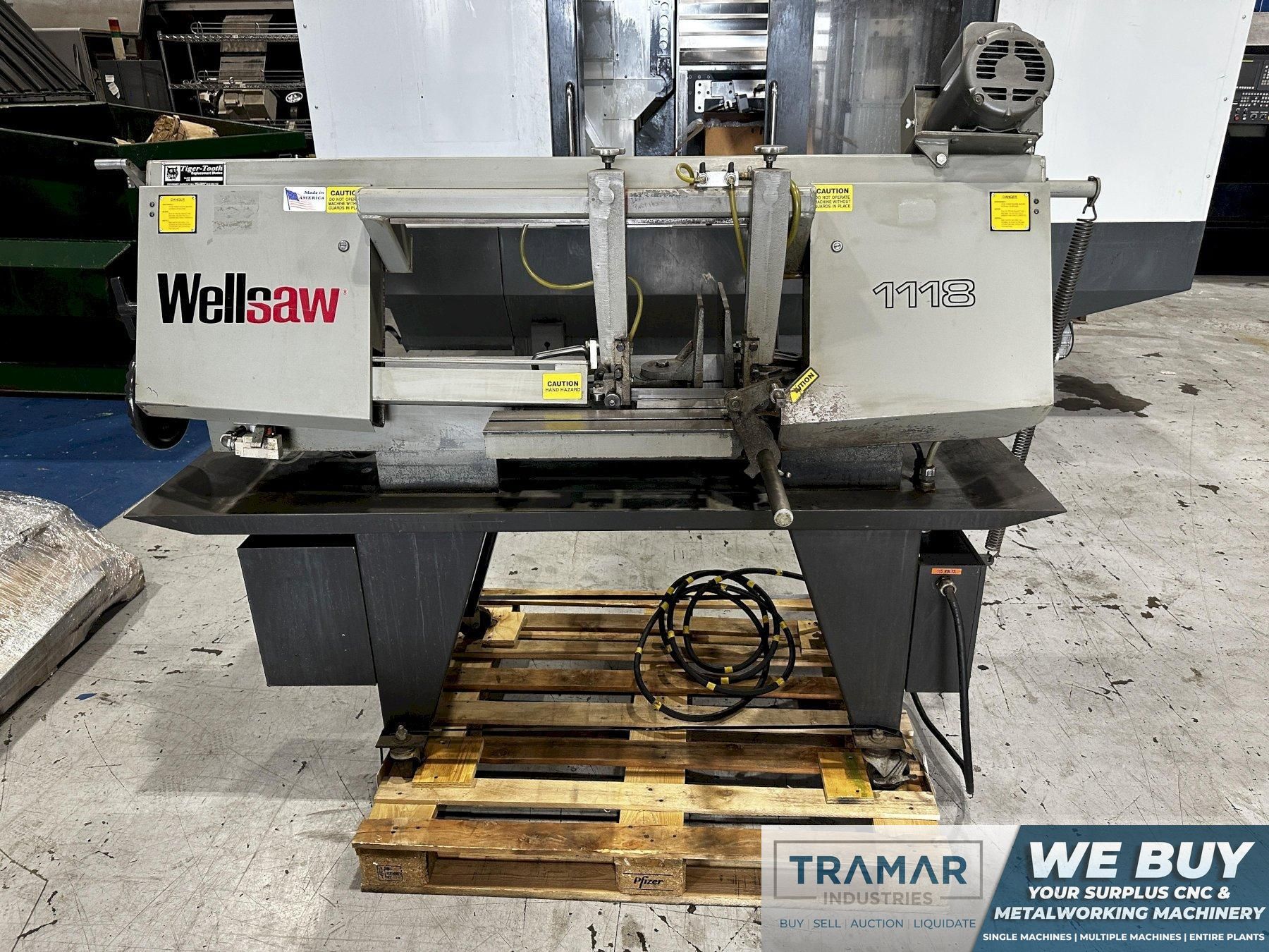 Wellsaw 1118 Horizontal Band Saw For Sale