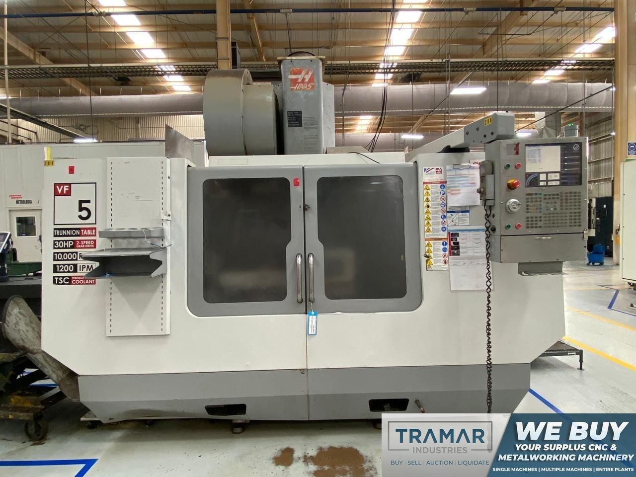 Haas VF-5B/40TR CNC Vertical Machining Center
