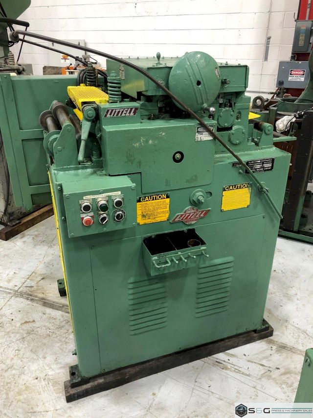 18" Littell Powered Straightener Model# 418-7PDL